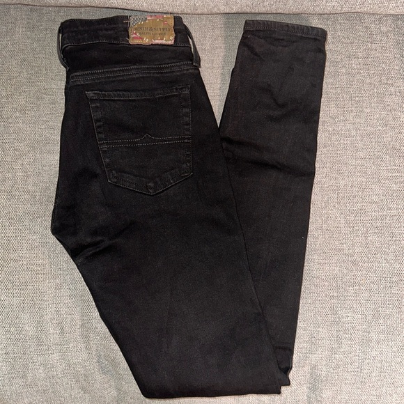 Gently used Black Denim Pants - Picture 3 of 4